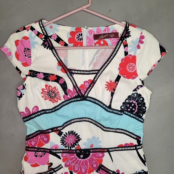 McGINN KNIGHTSBRIDGE Cap sleeve Mermaid Dress [Like NEW] - Picture 4 of 15